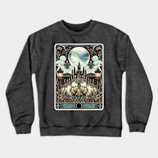 Jackson Square by Night Crewneck Sweatshirt